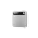 BOYA Notra Voice Recorder with AI Transcription - Silver