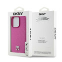 Kryt DKNY MagSafe pro iPhone 15 Pro – růžový