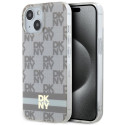 Kryt DKNY MagSafe pro iPhone 15 Plus / 14 Plus - béžový