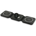 Ładowarka indukcyjna Guess 4G 3w1 15W MagSafe - czarna