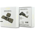 Ładowarka indukcyjna Guess 4G MagSafe 3w1 15W - brązowa