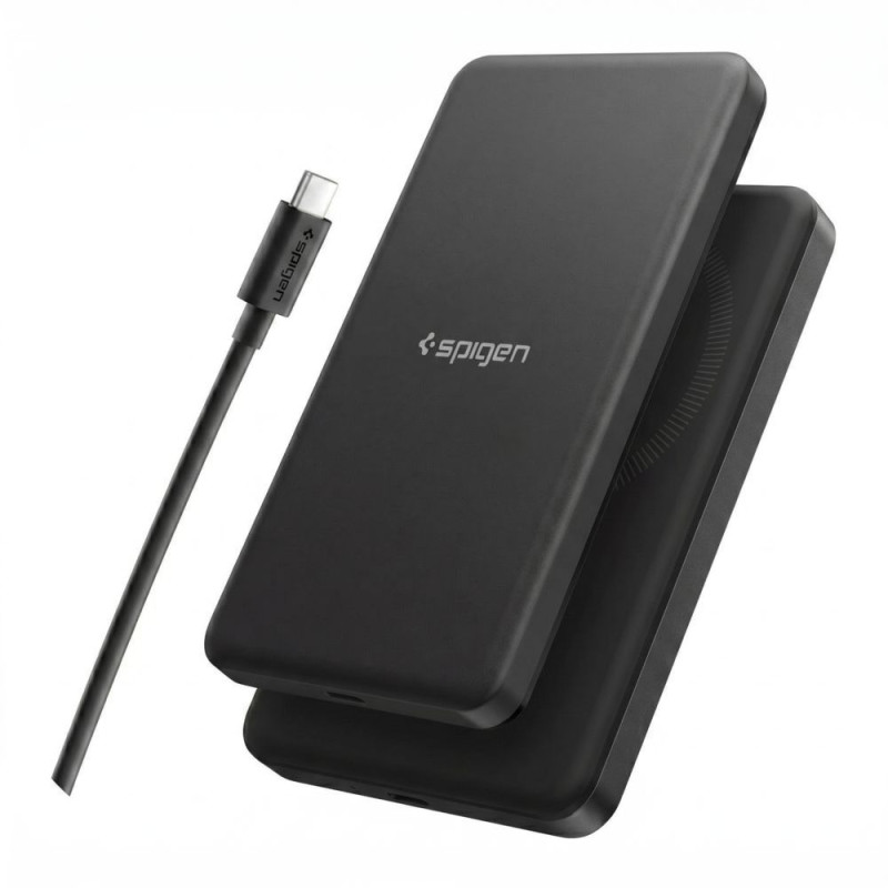 Spigen Essential EA2205MQ 5000MAH 22.5W QI2 Power Bank - Black