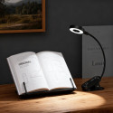 Lampička Tech-Protect LL100 bezdrátová s klipem + kabel USB-A / USB-C 30 cm - černá