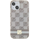 Kryt DKNY MagSafe IML pro iPhone 15/14/13 – béžová