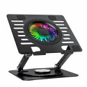 Stojánek Wozinsky WDCX-X16-AS CoolBase RGB 360° chladicí pro notebook a tablet - černý