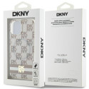 Kryt DKNY MagSafe IML pro iPhone 15/14/13 – béžová