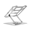Stojánek Wozinsky WDCX-X19-AB HardStand 360° otočný pro notebook a tablet - stříbrný