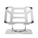Stojánek Wozinsky WDCX-X19-AB HardStand 360° otočný pro notebook a tablet - stříbrný
