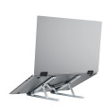 Stojánek Wozinsky WDCX-X8S skládací nastavitelný pro notebook - stříbrný