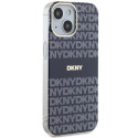 Kryt DKNY IML Mono & Stripe pro iPhone 15/14/13 modrý