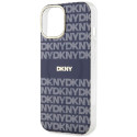 Kryt DKNY IML Mono & Stripe pro iPhone 15/14/13 modrý