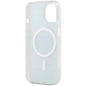 Kryt DKNY IML Mono & Stripe pro iPhone 15/14/13 modrý