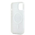 Kryt DKNY IML Mono & Stripe pro iPhone 15 / 14 / 13 - beige