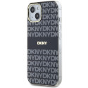 Kryt DKNY IML Mono & Stripe MagSafe pro iPhone 15/14/13 - černý