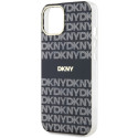 Kryt DKNY IML Mono & Stripe MagSafe pro iPhone 15/14/13 - černý