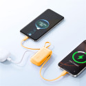 Powerbanka Joyroom JR-PR2 35W 10000mAh s vestavěnými kabely USB-C a Lightning - oranžová