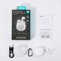 Joyroom JR-FB1 Funpods Bluetooth 6.0 In-Ear TWS Wireless Headphones with AI Functions - White