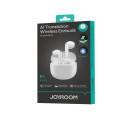 Sluchátka Joyroom JR-FB1 Funpods Bluetooth 6.0 In-Ear TWS bezdrátová s AI funkcemi - bílá