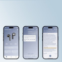 Sluchátka Joyroom JR-FB1 Funpods Bluetooth 6.0 In-Ear TWS bezdrátová s AI funkcemi - bílá