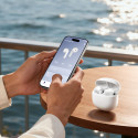 Sluchátka Joyroom JR-FB1 Funpods Bluetooth 6.0 In-Ear TWS bezdrátová s AI funkcemi - bílá