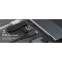 LINQ LQ48012 PRO TB MacBook USB-C hub 7v2 (HDMI, 2x USB-C, 2x USB, SD/MicroSD), Space Grey