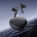 QCY Melobuds N60 Wireless In-Ear Headphones with LDAC and ANC Noise Cancellation - Black