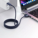 Tech-Protect MMC01 Ultraboost USB-C / USB-C MagSafe 3 140W 200cm Cable for MacBook - Navy Blue