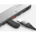 LINQ LQ48012 PRO TB MacBook USB-C hub 7v2 (HDMI, 2x USB-C, 2x USB, SD/MicroSD), Space Grey