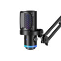 Mikrofon BOYA CastMic G40B drátový herní s ramenem, USB-C - černý