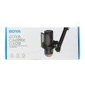 Mikrofon BOYA CastMic G40B drátový herní s ramenem, USB-C - černý