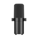 Mikrofon BOYA CastMic P60D studiový se stojánkem, drátový USB XLR - černý