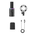 BOYA CastMic S60 Wired Dynamic Gaming Microphone USB XLR - Black