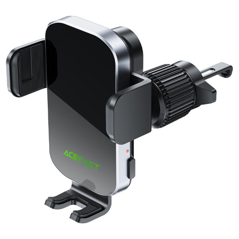 Acefast D52 Car Mount with Wireless Charger for Air Vent with Automatic Clamp - Black