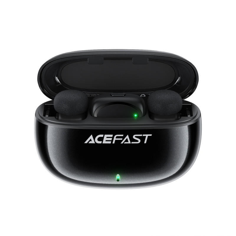 Acefast R2 Wireless Lavalier Microphones - Black