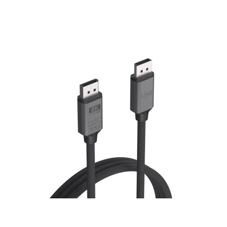 LINQ LQ48025 DisplayPort na DisplayPort PRO Cable - 8K/60Hz kabel, 2m, černý