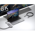 LINQ LQ48025 DisplayPort na DisplayPort PRO Cable - 8K/60Hz kabel, 2m, černý