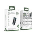 Acefast B16 95W USB-A + USB-C Car Charger - Gray