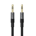 Acefast J10 AUX cable mini jack 3.5mm 1m - black