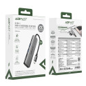 Acefast J18 USB Hub USB-C 6-in-1 HDMI 4K 60Hz PD90W Docking Station - Gray