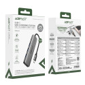 Acefast J16 USB Hub USB-C 5-in-1 HDMI 4K 60Hz PD90W Docking Station - Gray