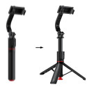Acefast E42 Selfie Stick with Auto Tripod and Bluetooth Remote Control 1.05m - Black