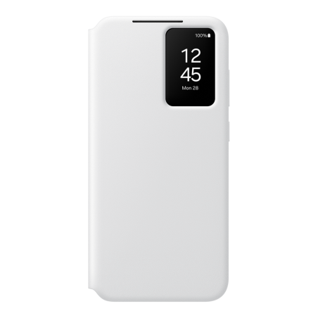 Kryt Samsung Smart View Wallet pro Galaxy S24 FE - bílá