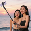 Selfie tyč Acefast E42 s automatickým stativem a Bluetooth dálkovým ovládáním 1,05 m - černá