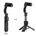 Acefast E42 Selfie Stick with Automatic Tripod and Bluetooth Remote Control 63 cm - Black