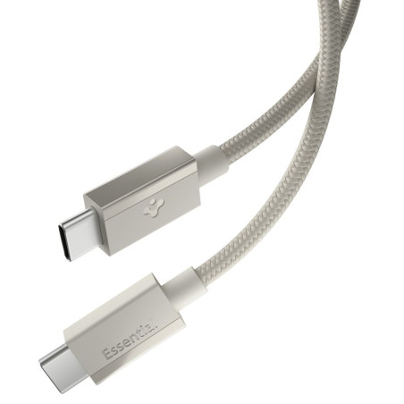 Kabel Spigen Essential EB6015CC USB-C 60W 150 cm - tytanowy