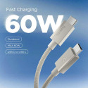 Kabel Spigen Essential EB6015CC USB-C 60W 150 cm - tytanowy