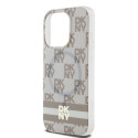 Kryt DKNY MagSafe pro iPhone 15 Pro Max - beige