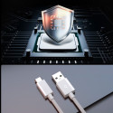 Kabel Spigen Essential EB6015AC USB-C 60W 150 cm - bílý