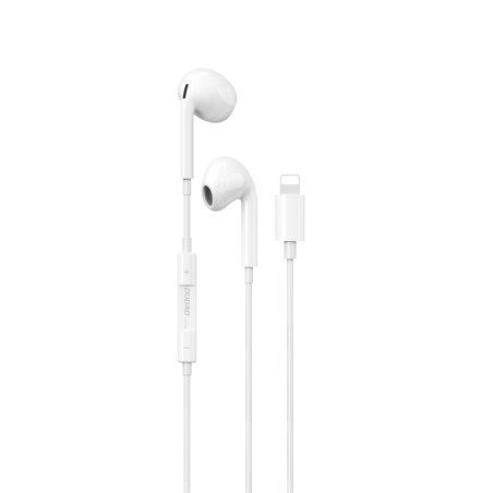 Sluchátka Dudao X14PROL-W1 Lightning do uší - bílá