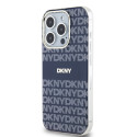 Kryt DKNY IML Mono & Stripe MagSafe iPhone 15 Pro Max - modrá